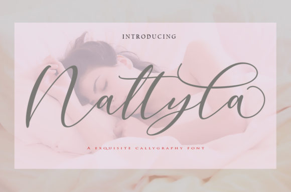 A New Nattyla: A Romantic Handwritten Typeface for Brand Identity
