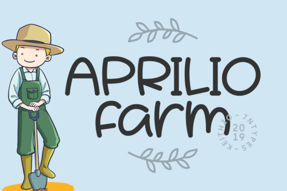 Aprilio Farm: A Handwritten Font for Modern Web Design