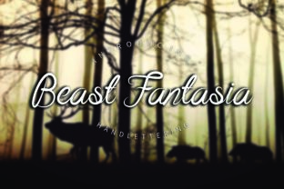 Beast Fantasia: A Modern Script Font for Bold Campaign Visuals