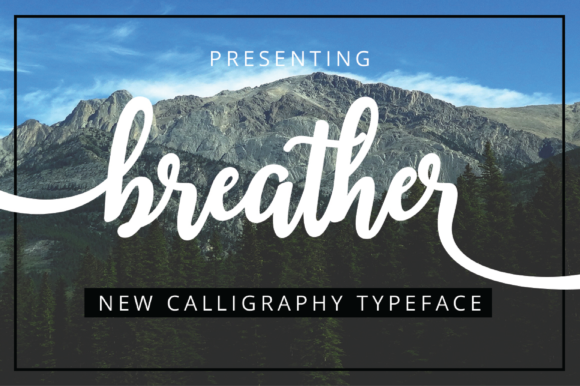 Breather Typeface: A Fresh Approach to Modern Brand Identity