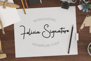 Felicia Signature: A Modern Script Typeface for Digital Branding