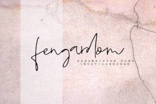 Fengardom: The Handwritten Typeface That Elevates Digital Branding