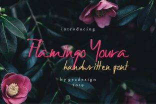 Flamingo Youra: A Handwritten Typeface for Modern Brand Identity