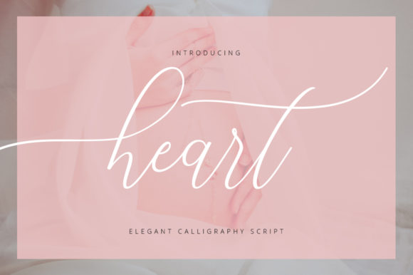 Heart: A Sweet Handwritten Font for Crafters and Sellers