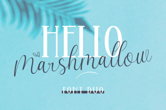 Hello Marsmallow Duo: A Creative Font for Social Campaigns