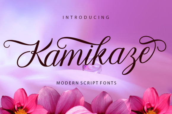 Kamikaze: The Modern Script Typeface for Handmade Branding