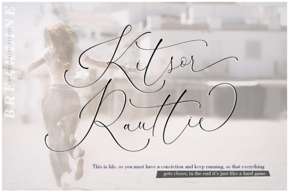 Kitsor Rauttie: A Signature Typeface for Authentic Brand Identity