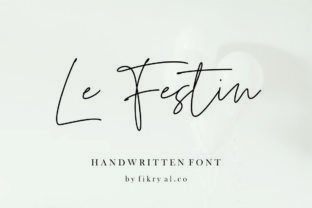 Le Festiin: A Handwritten Typeface for Authentic Brand Identity