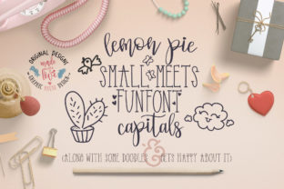 Lemon Pie Funfont Duo: A Playful Typeface for Brand Identity