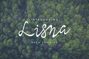 Lisna Typeface Review: A Sophisticated Script for Editorial Branding