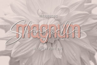 Magnum Shangrella Duo: A Modern Font Pair for Digital Design