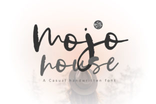 Mojo House: A Modern Script Typeface for Editorial Design