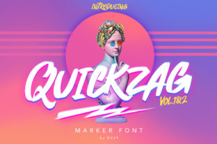 Quickzag: The Energetic Script Font for Bold Brand Identity