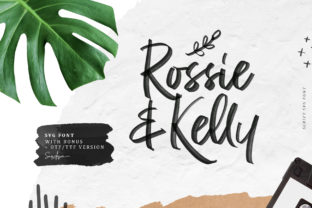 Rossie Kelly: An Elegant Script Font for Modern Brand Identity