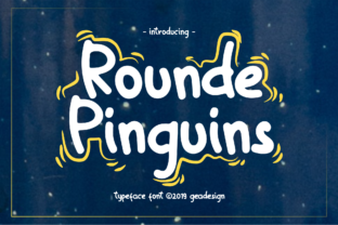 Rounde Pinguins: The Playful Typeface for Campaign Clarity