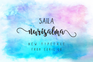 Saila Nurissalma: The Handwritten Typeface for Authentic Campaign Design