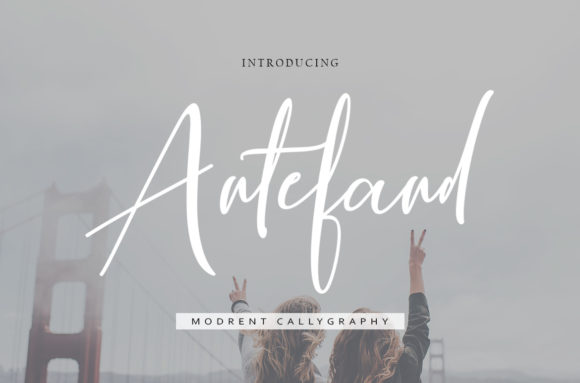 Upgrade Your Brand Identity with the Antefand Typeface