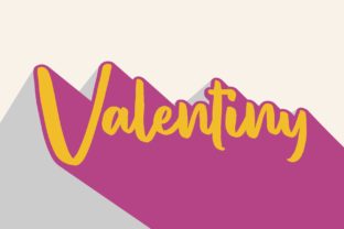 Valentiny Duo: A Handwritten Typeface for Editorial Design