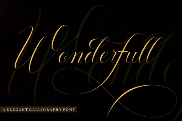 Wonderfull Typeface: Elevate Your Brand Identity with Elegance