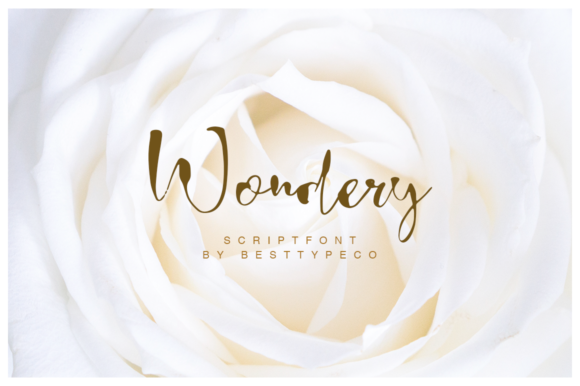Wondery: A Handcrafted Script Font for Authentic Craft Designs