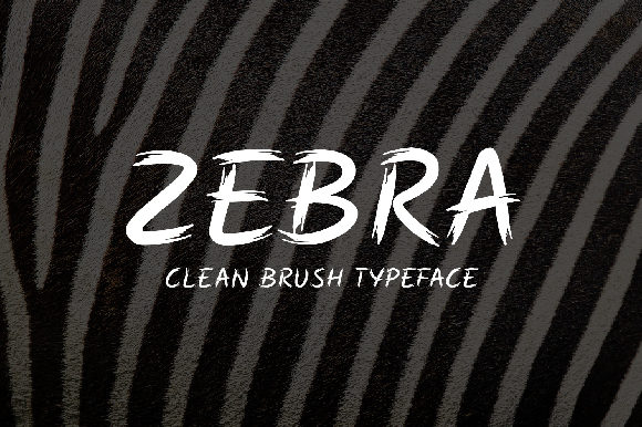 Zebra Typeface: Elevating Editorial Design with Brush Script Charm
